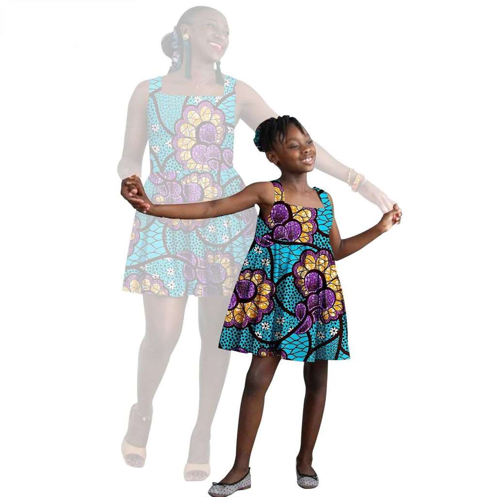 African Print Dresses for Women and Girls Ankara Dresses