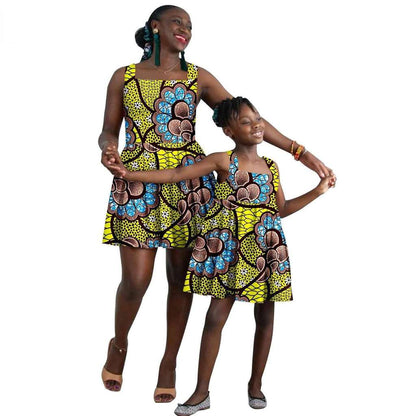 African Print Dresses for Women and Girls Ankara Dresses