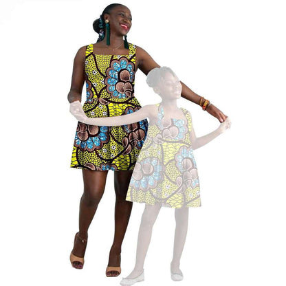 African Print Dresses for Women and Girls Ankara Dresses