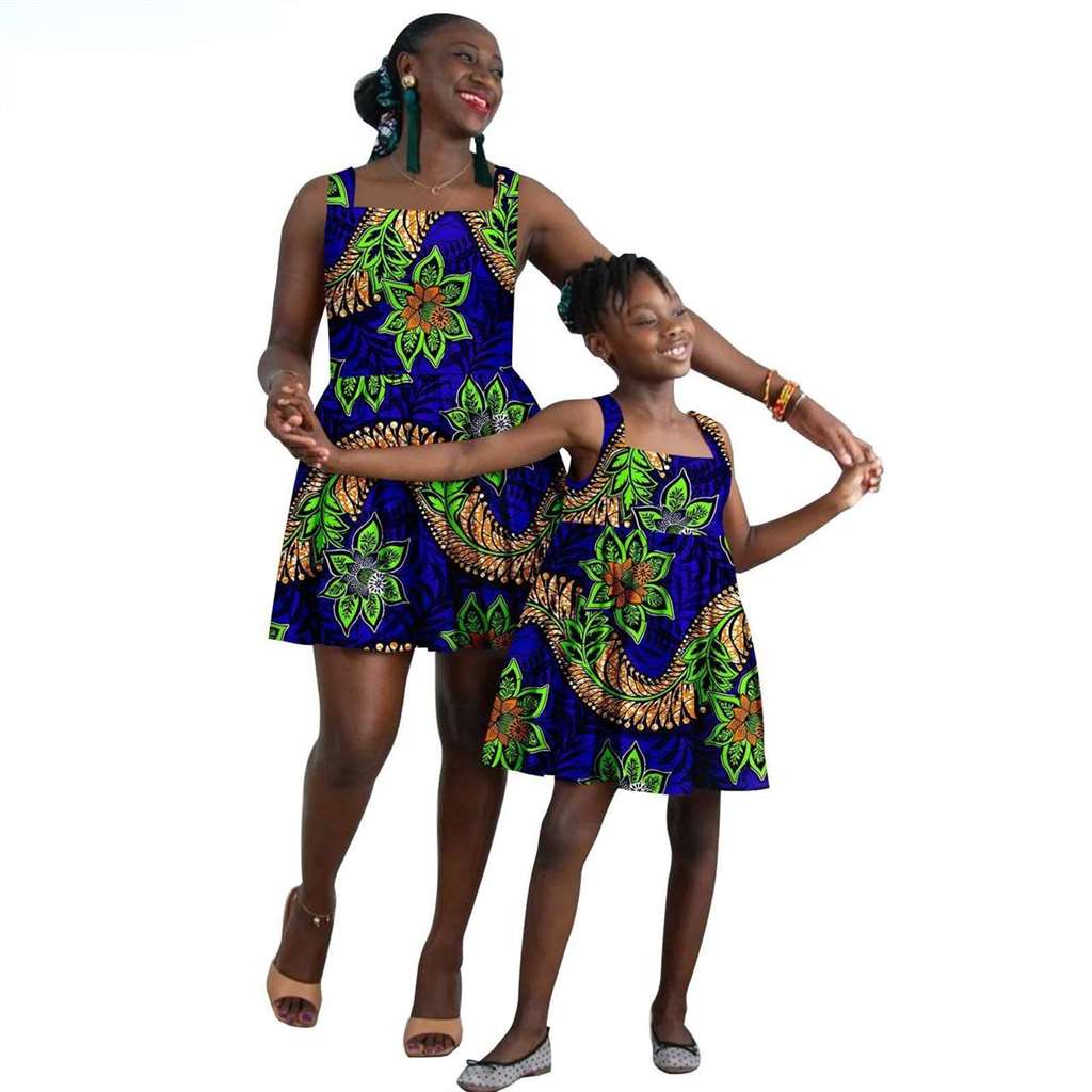 African Print Dresses for Women and Girls Ankara Dresses