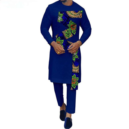 Couples African Clothes Women Dresses with Men suits CC006-1