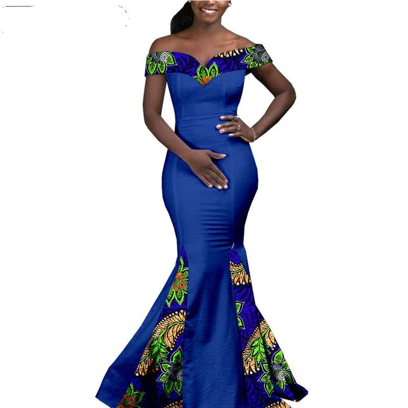 Couple African Clothes Wedding Slim Dress Men Irregular Sets CC026-1