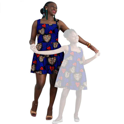 African Print Dresses for Women and Girls Ankara Dresses