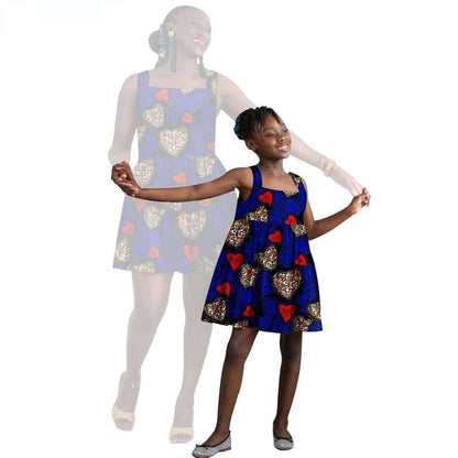 African Print Dresses for Women and Girls Ankara Dresses