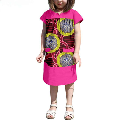 Dresses for Girls Long Shirt Summer Casual Outfits KID053