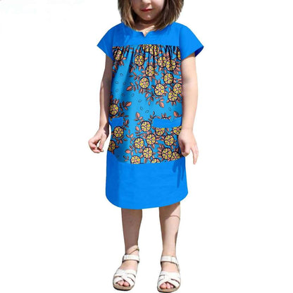 Dresses for Girls Long Shirt Summer Casual Outfits KID053