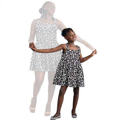 African Print Dresses for Women and Girls Ankara Dresses FM025-1