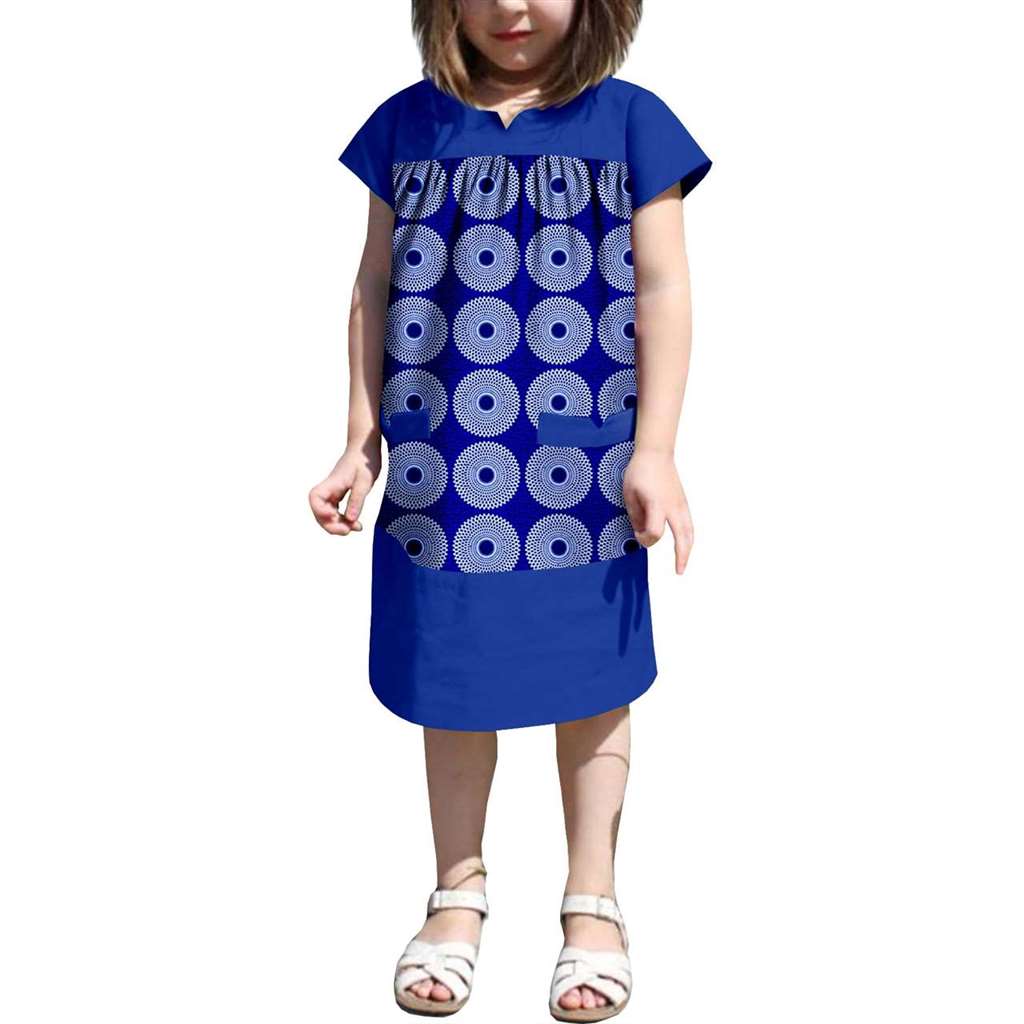 Dresses for Girls Long Shirt Summer Casual Outfits KID053