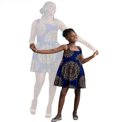 African Print Dresses for Women and Girls Ankara Dresses FM025-2