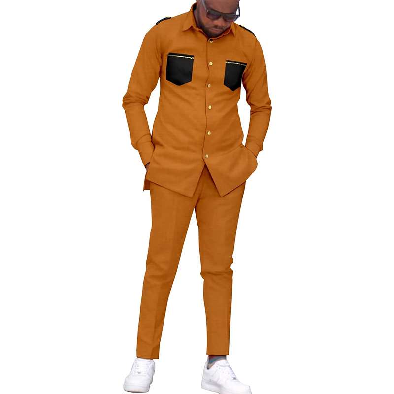 African Clothes for men | Polo Shirts with Match Pant