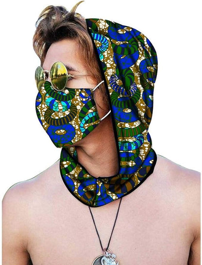 Ankara African Print Hats Match Print Caps and Mask